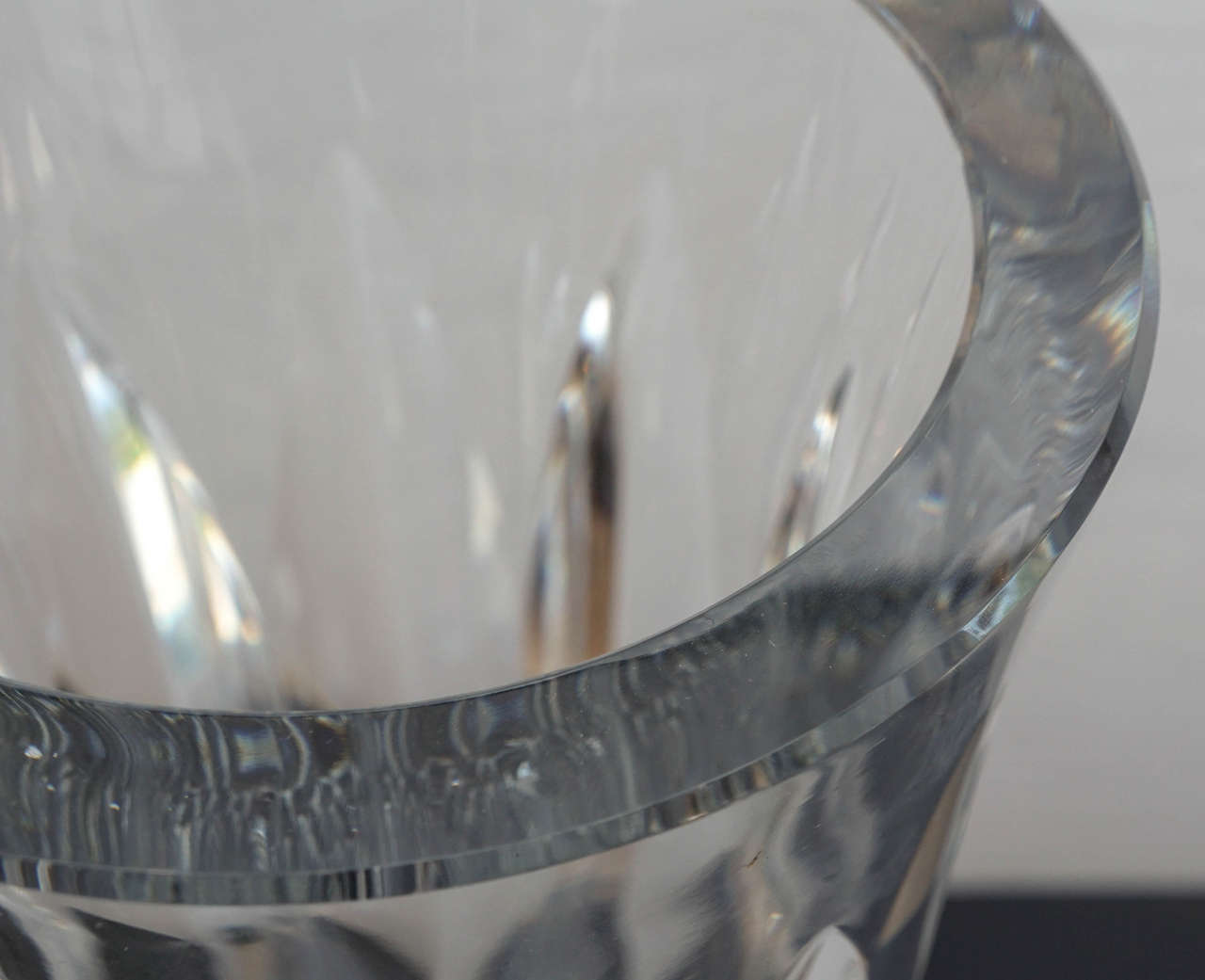 French Baccarat Pauline Vase, Stunning and Special For Sale
