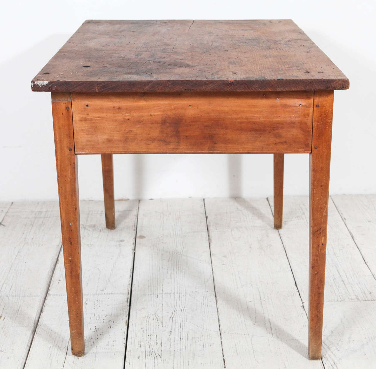 Low Rustic One-Drawer Occasional Table 2