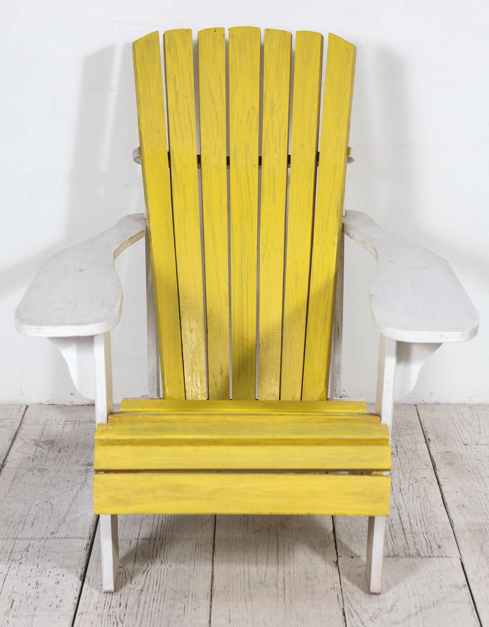 Pair of Vintage Painted Adirondack Chairs at 1stdibs