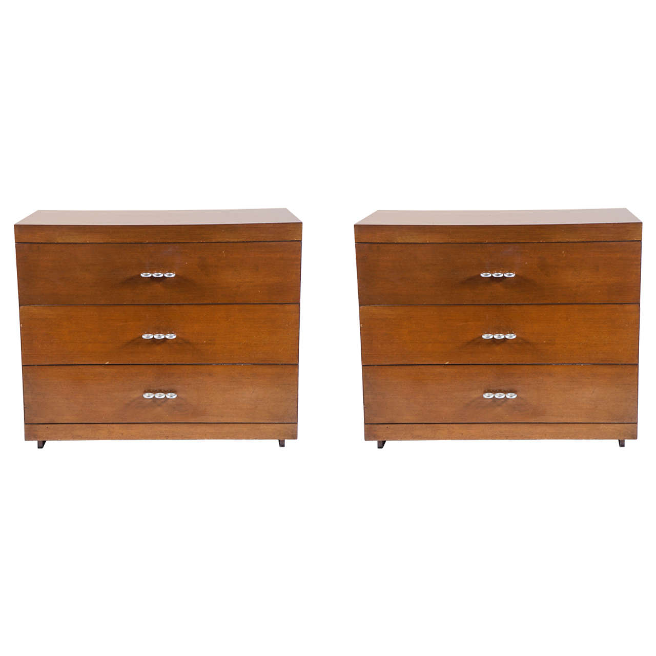 Pair of Dressers or Commodes by Martin Feinman for Winchendon Furniture Co.
