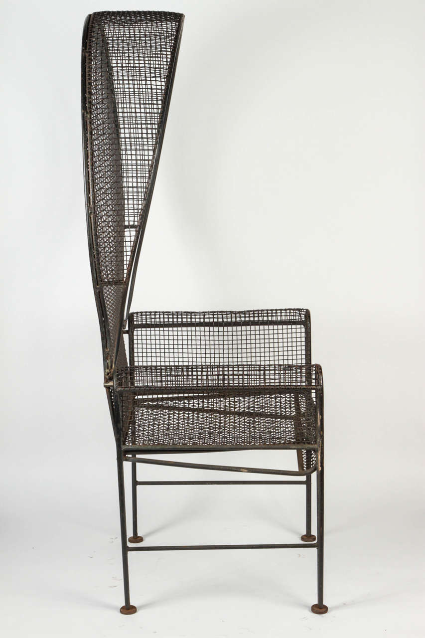 Hooded Chair by Russell Woodard for Sculptura 1