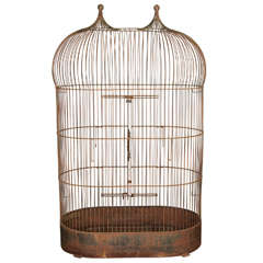 Antique Extra Large Victorian Aviary