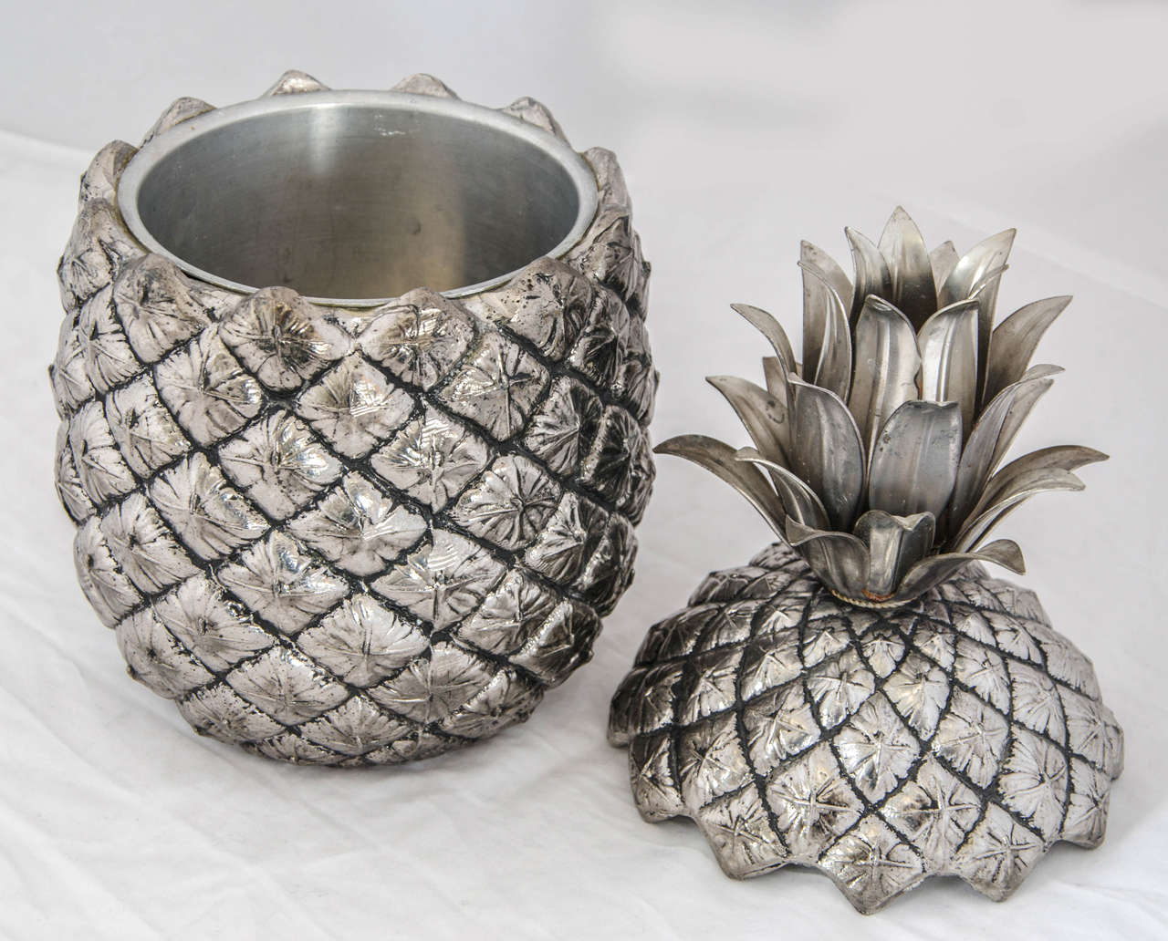 Mid-20th Century 'Pineapple' Ice Bucket by Mauro Maneti