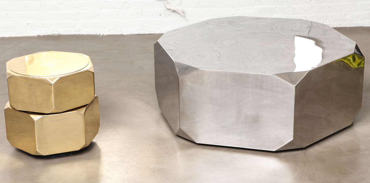 Contemporary Bobby Boulon Side Table by Maurice Marty