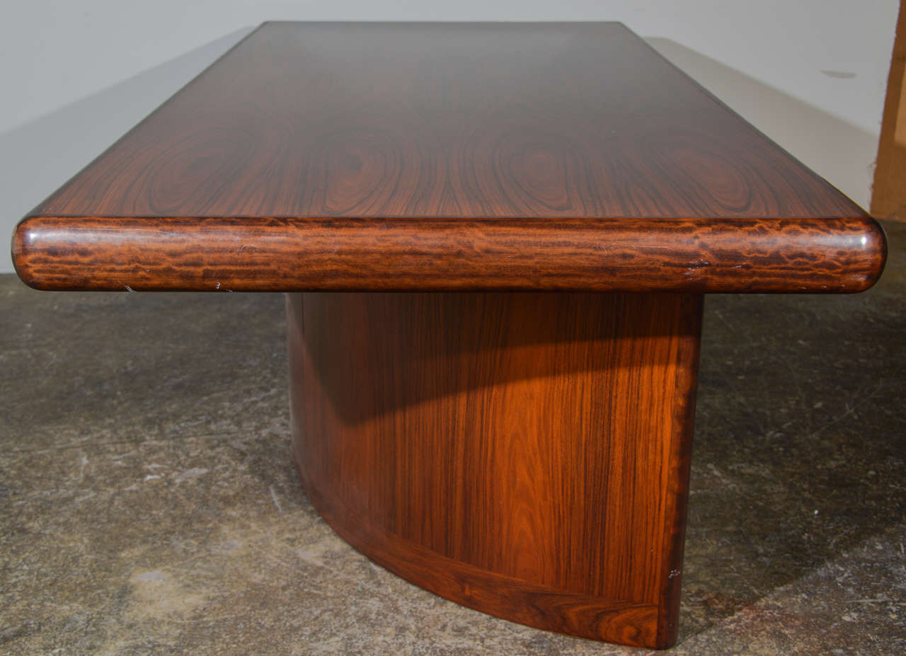 Danish Rosewood Executive Desk by Dyrlund