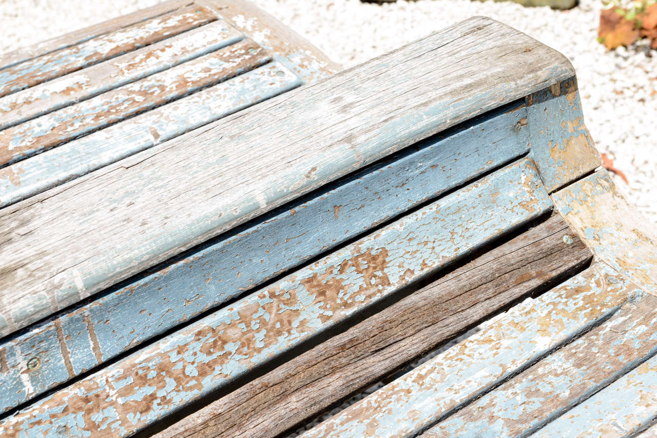 Antique French Park Bench 2