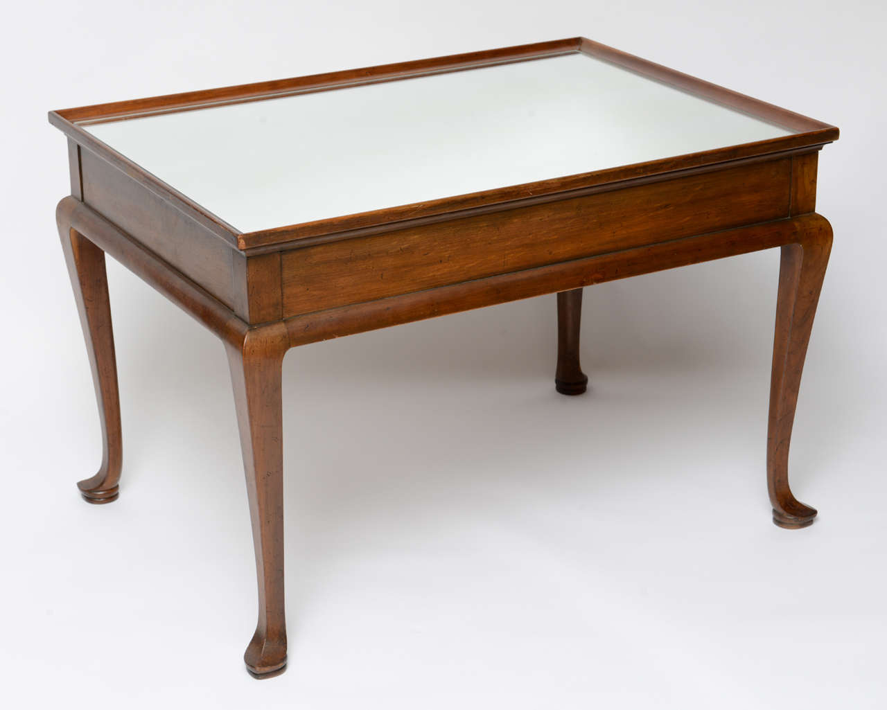 Queen Anne Style Coffee Table by Baker For Sale at 1stDibs