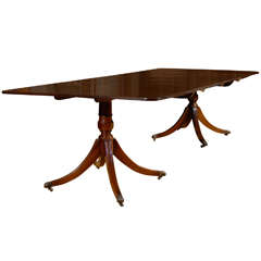 Turn of the Century Cuban Mahogany Dining Table Turn of the Century Cuban Mahogany Dining Table