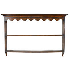 19th Century English Oak Rack