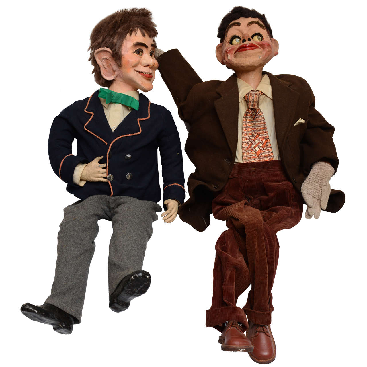 Pair of Ventriloquist Dummies at 1stDibs