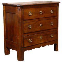 18th Century French Walnut Chest/Commode