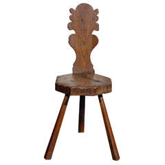 Italian Rustic Chair/Stool