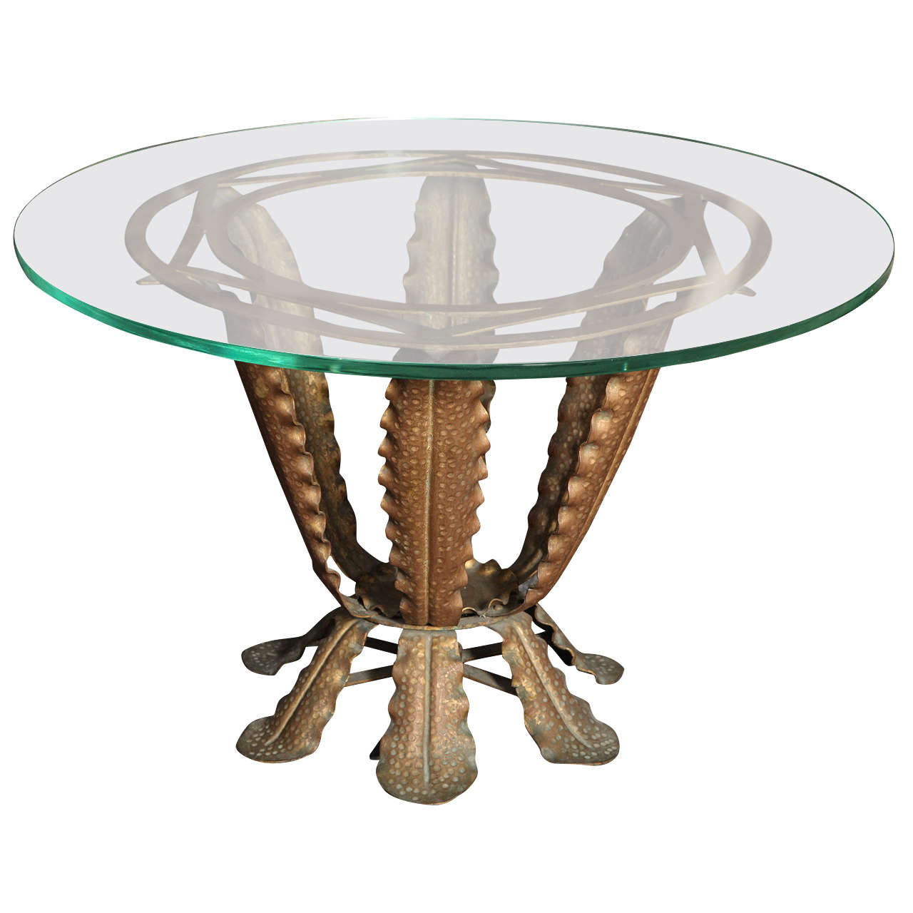 Iron Cocktail Table by Pier Luigi Colli For Sale