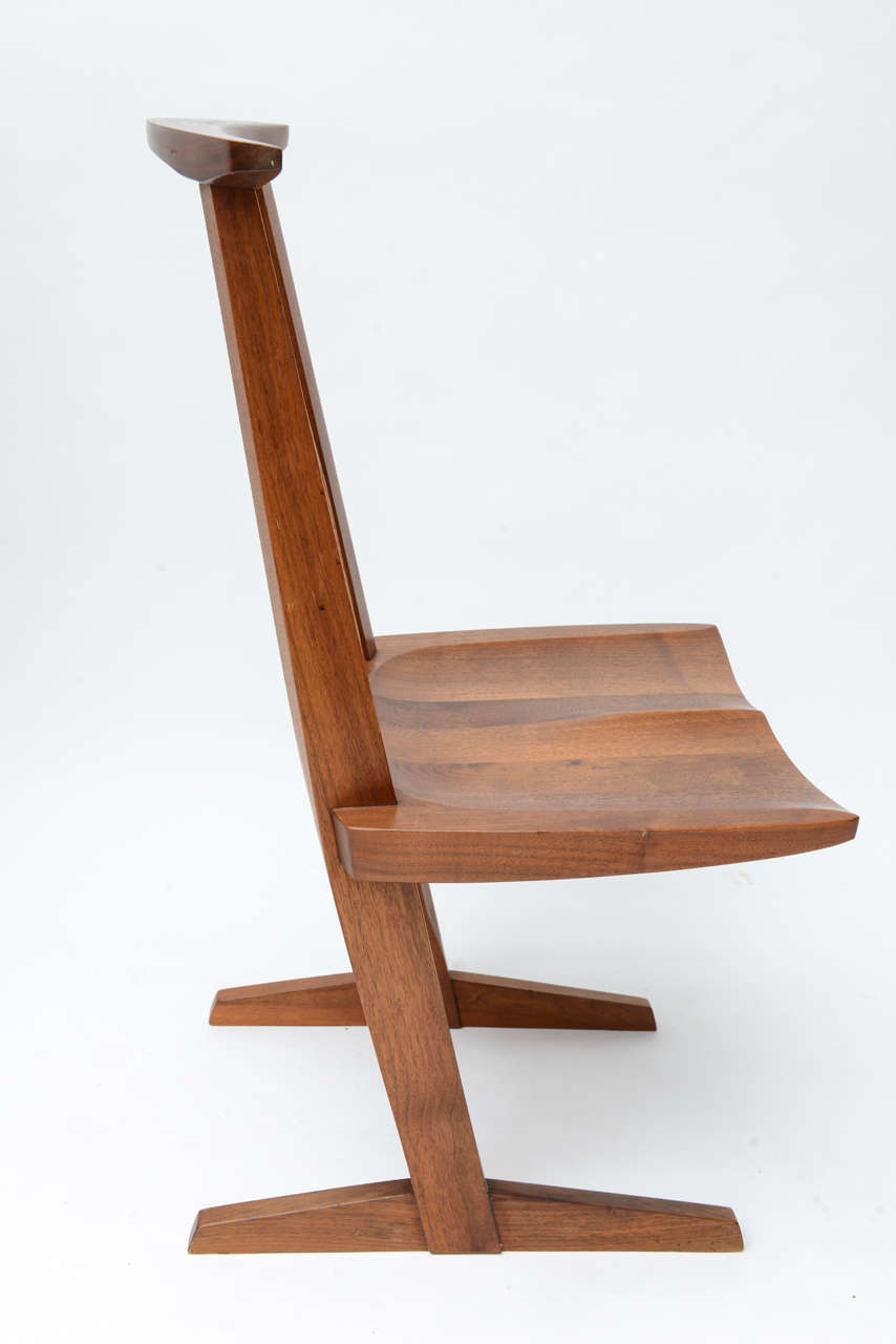 George Nakashima Conoid Dining Chairs In Good Condition In West Palm Beach, FL