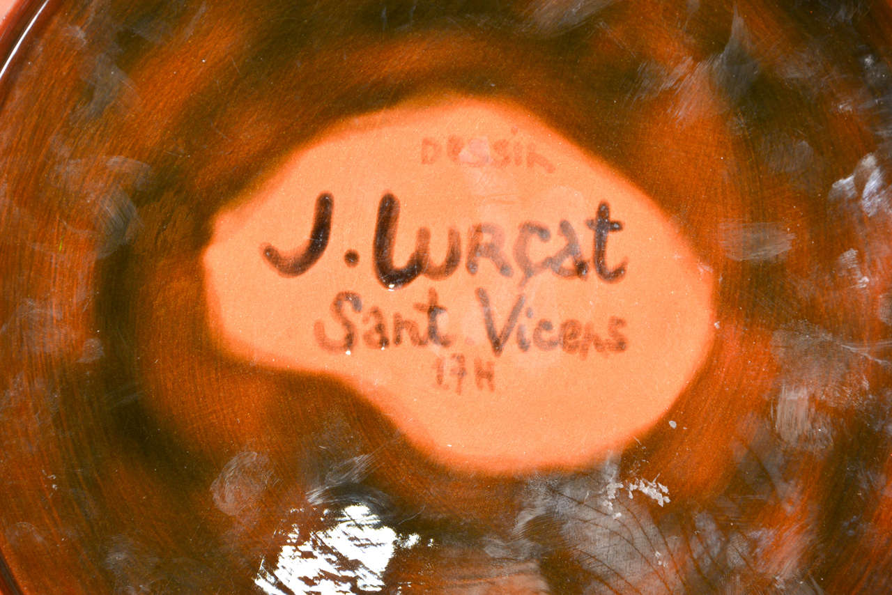 Jean Lurcat Pottery Charger 1