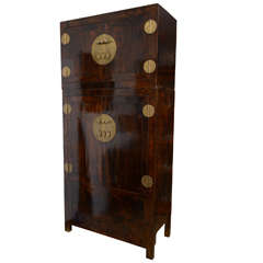 Chinese Armoire Storage Cabinet Wardrobe, 19th century