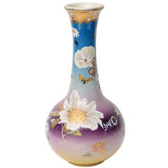 Japanese Satsuma Vase, 11.5"h, 19th century