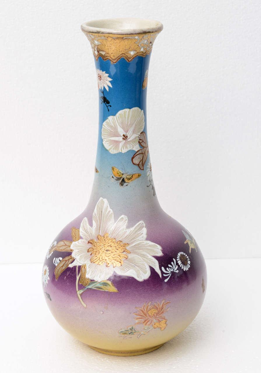 Japanese Satsuma Vase, 11.5"h, 19th century at 1stDibs