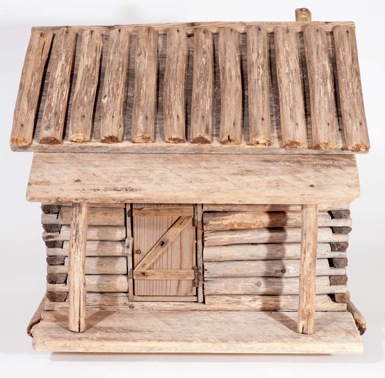 Vintage Miniature Log House