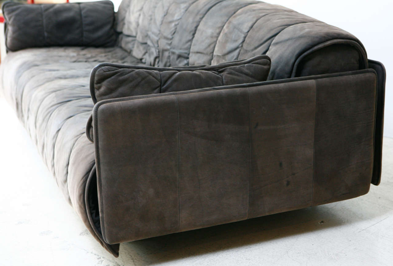 De Sede Convertible Leather Sofa 1