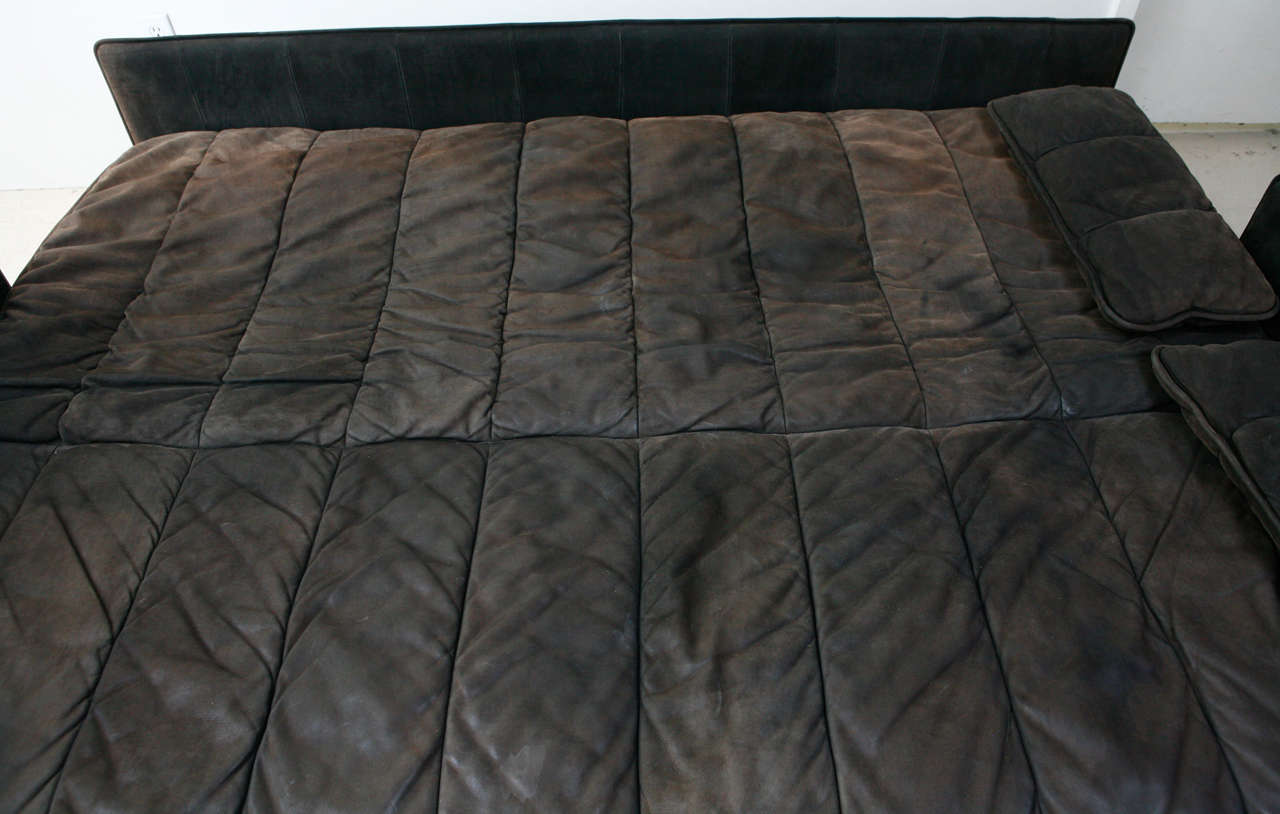 De Sede Convertible Leather Sofa 3