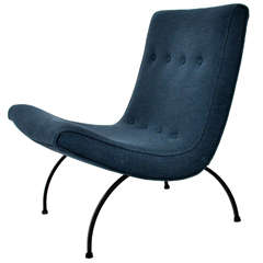 Milo Baughman Scoop Chair