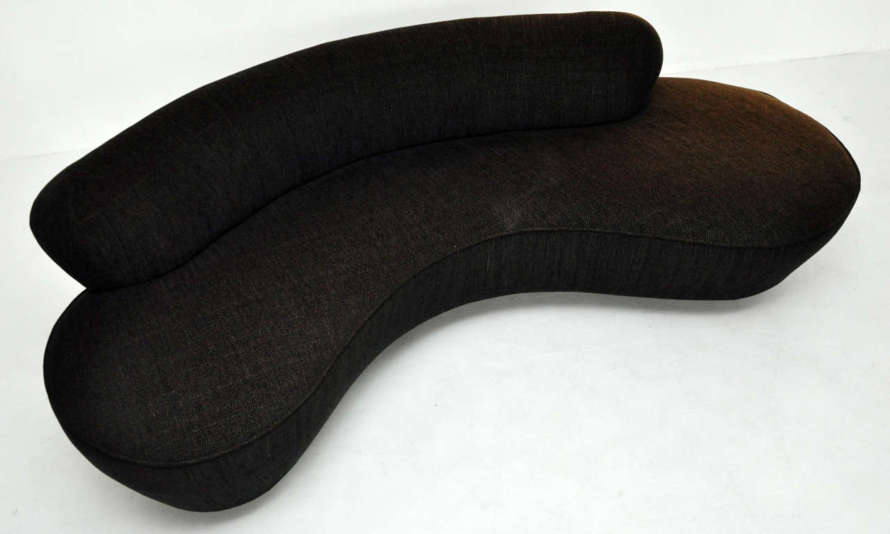 Fabric Vladimir Kagan Serpentine Sofa