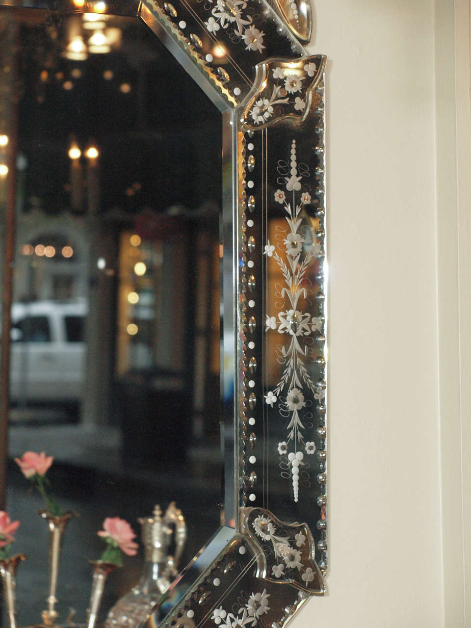 Antique Venetian Mirror In Good Condition In New Orleans, LA