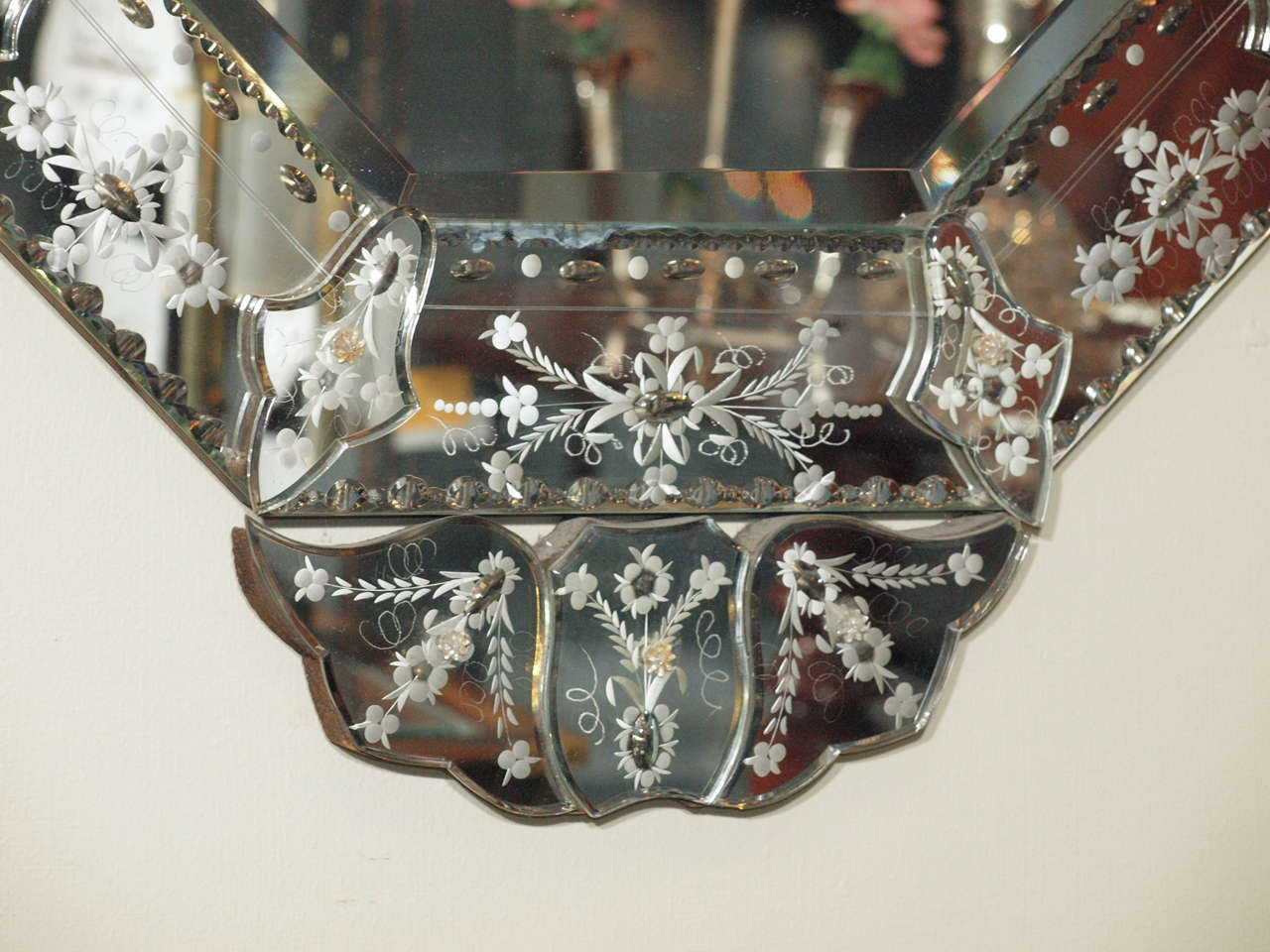 Antique Venetian Mirror at 1stDibs