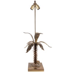 Lampe de table palmier de la Maison Charles