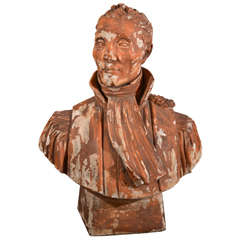 French Plaster Bust