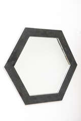 Octagonal Tessellated Stone Mirror