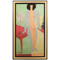 "Zulma" Tapestry Signed by Henri Matisse