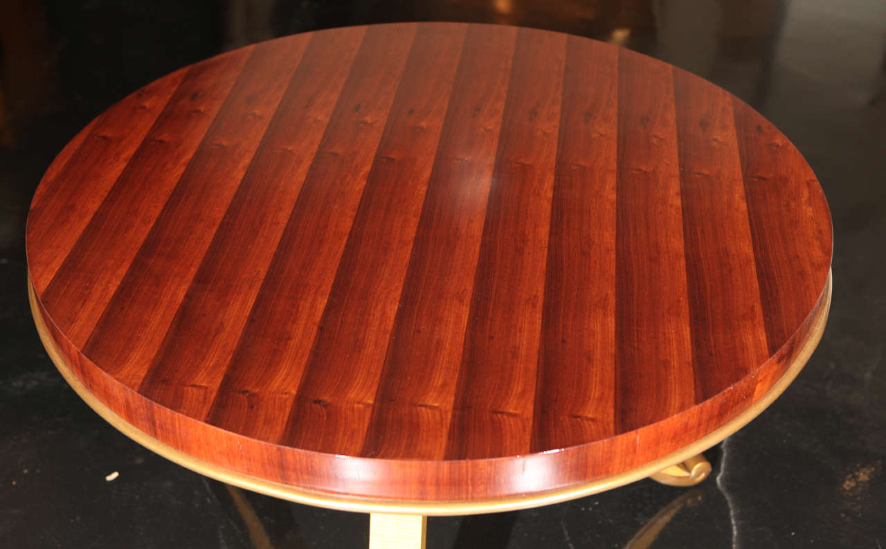 French Rosewood Coffee Table For Sale 1