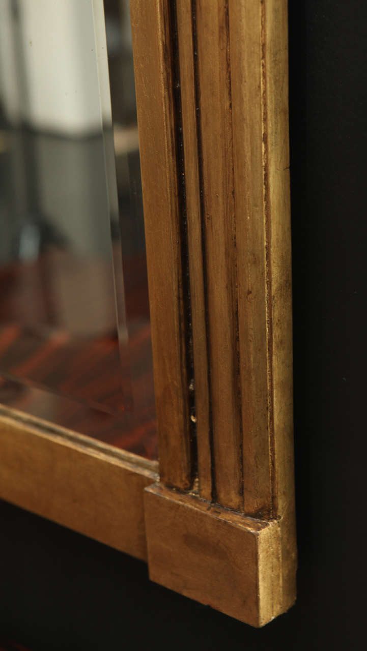 20th Century Deco Gold Leaf Hummingbird Mirror