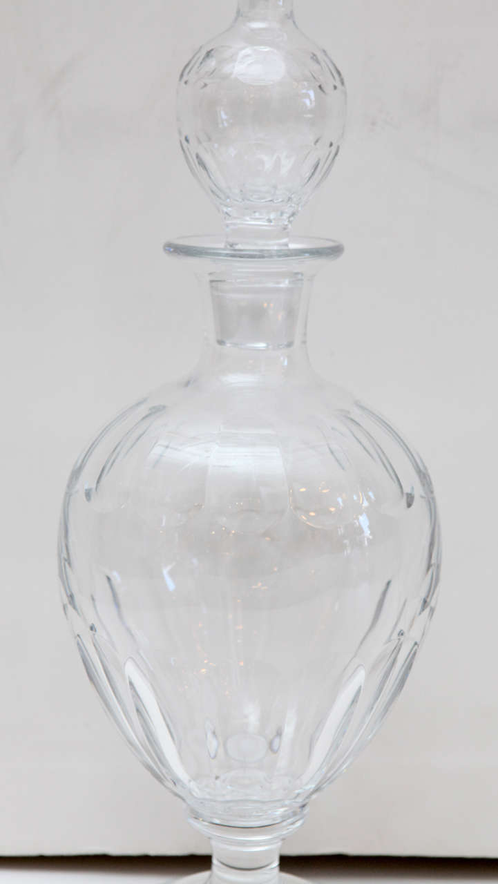 Antique Baccarat Decanters In Excellent Condition In Newport Beach, CA