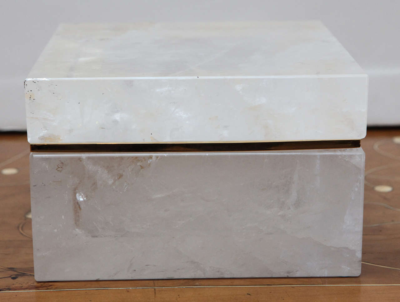 rock crystal box