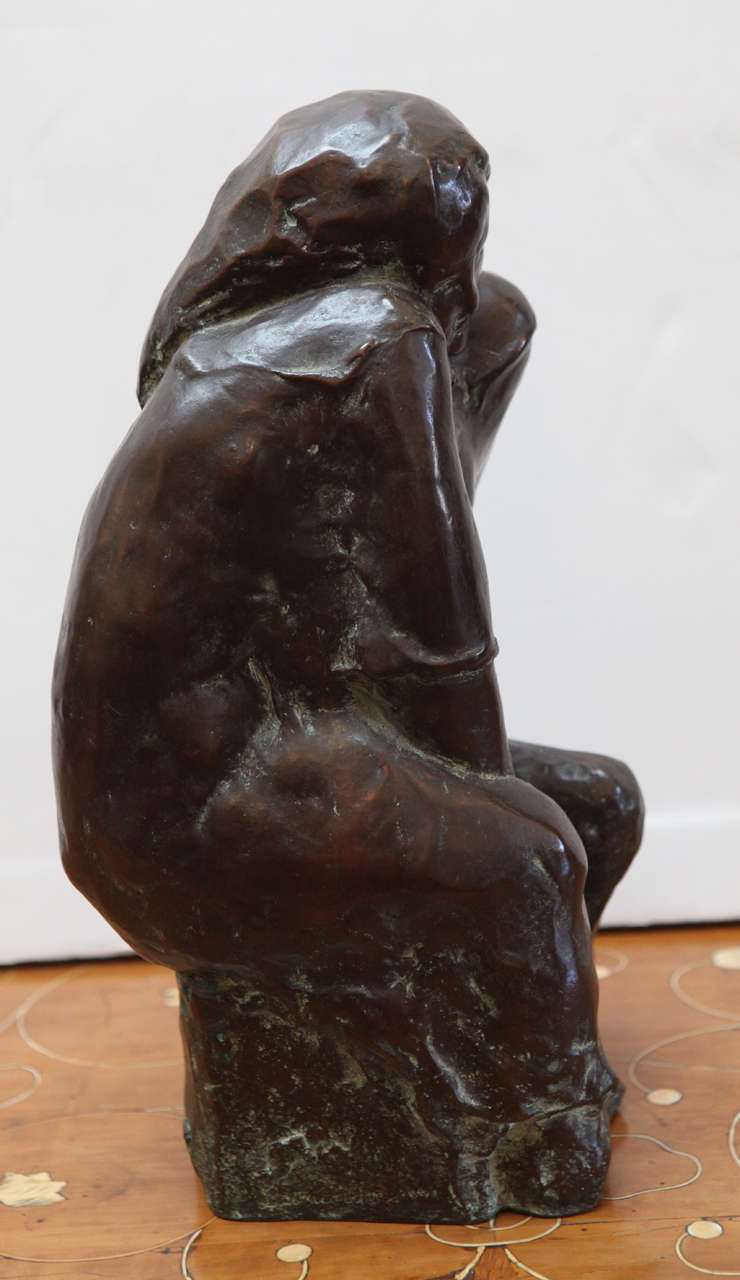 Mid-20th Century Cast Bronze Sculpture by Robert Lienhard 