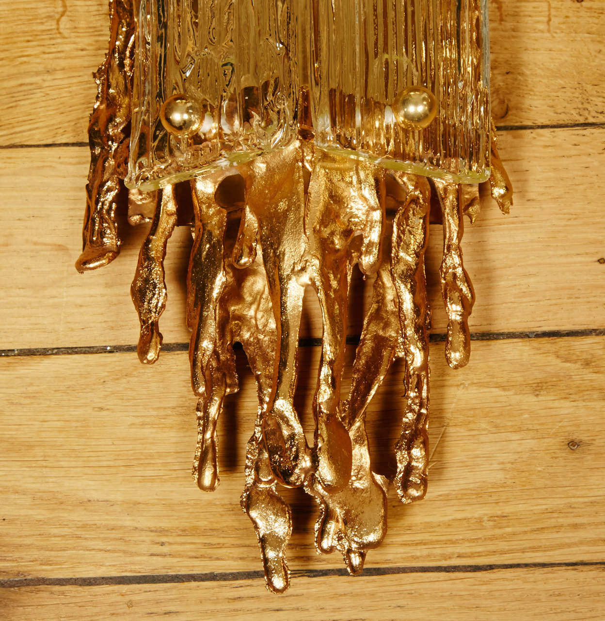 French Pair of Sconces by Boeltz Paris, circa 1970 For Sale