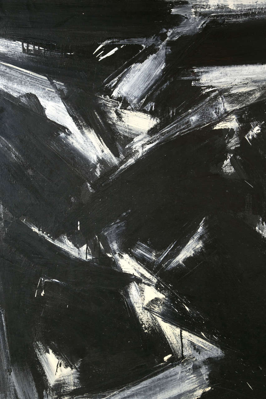 Abstract oil on canvas by Frank Pearson dated 1965. From the Rose Art Museum.
Waltham Mass.