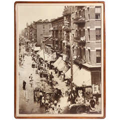 Photograph of Hester Street, Lower East Side, 1901