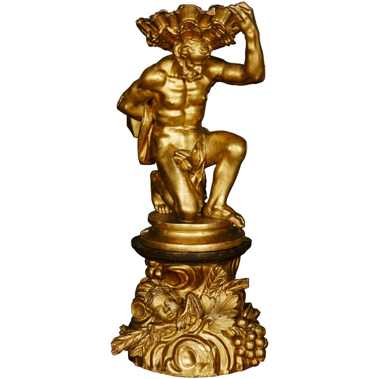Giltwood Sculpture, Early 18th Century