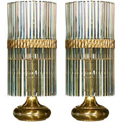 Pair of 1970s Table Lamps by Scolari