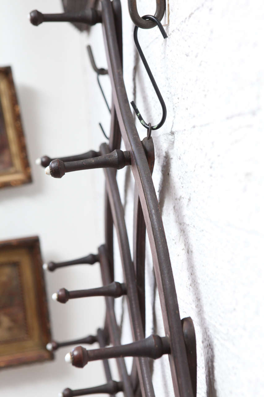 Shaped Large Adjustable Folding Hat Rack 1