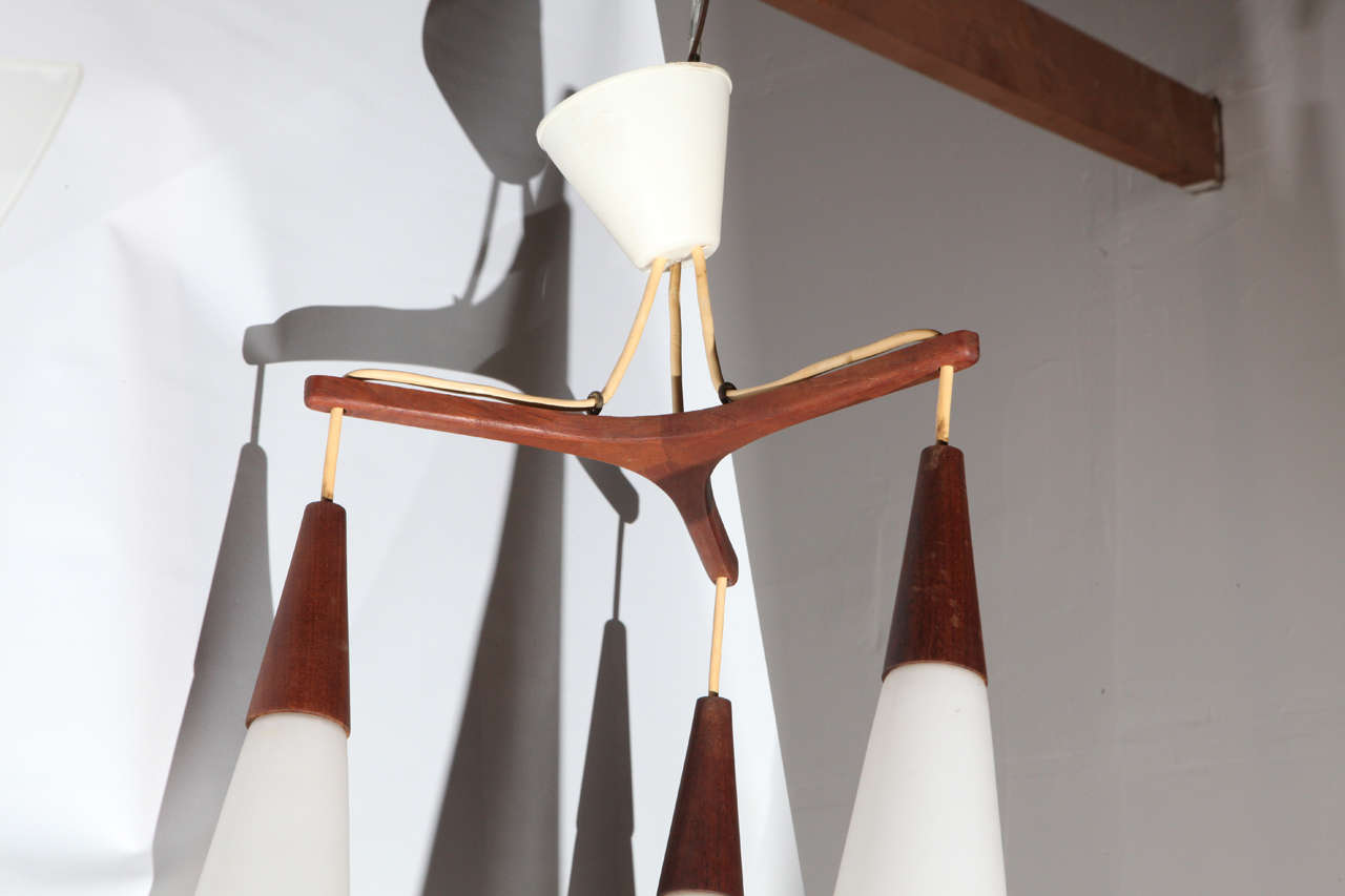 Mid-20th Century Mid-Century Modern Danish Hanging Light