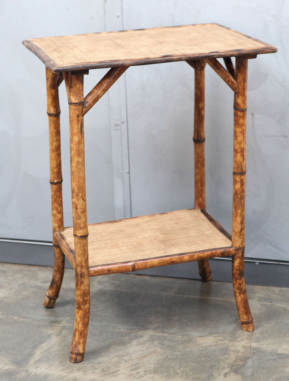 Wood Variety of 19th Century Victorian English Tiger Bamboo Tables