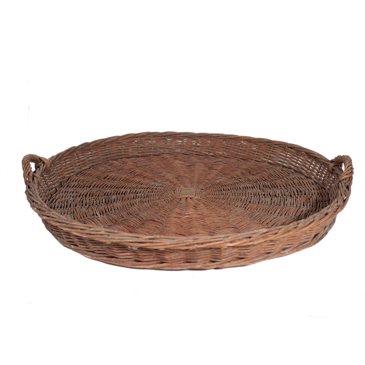 19th Century French Vintners Basket or Tray For Sale