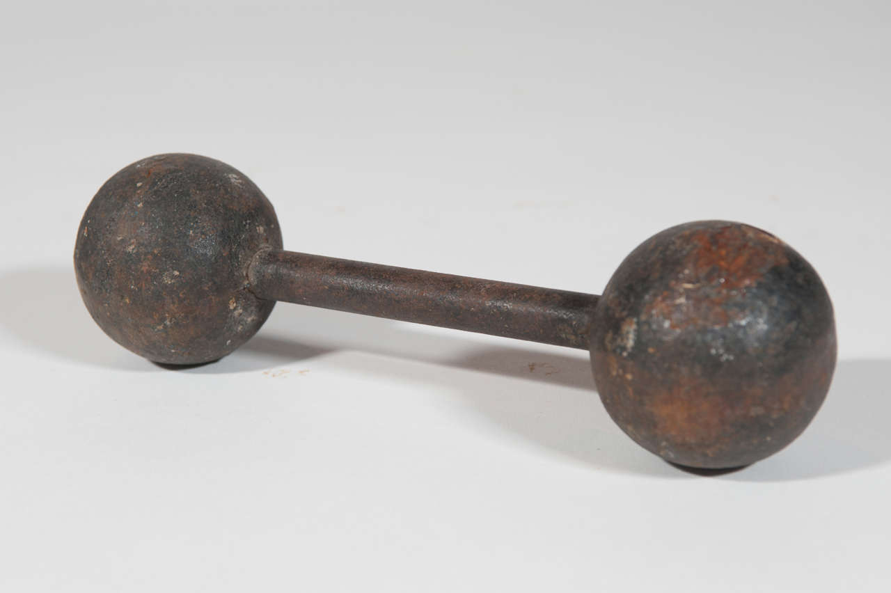19th Century Iron Weights,
two pairs in this lot 
 c. 1890 England - measuring 8