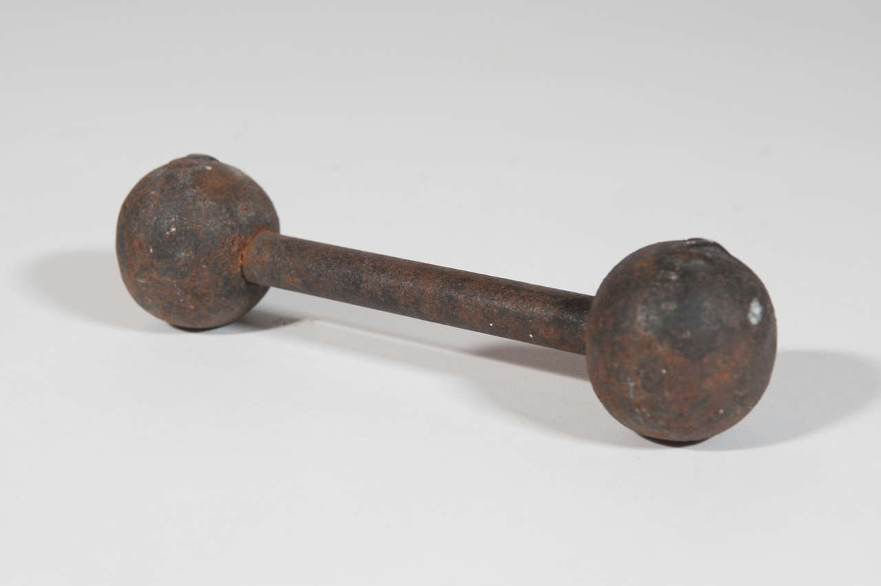 English 19th Century Iron Exercise Weights,  England For Sale