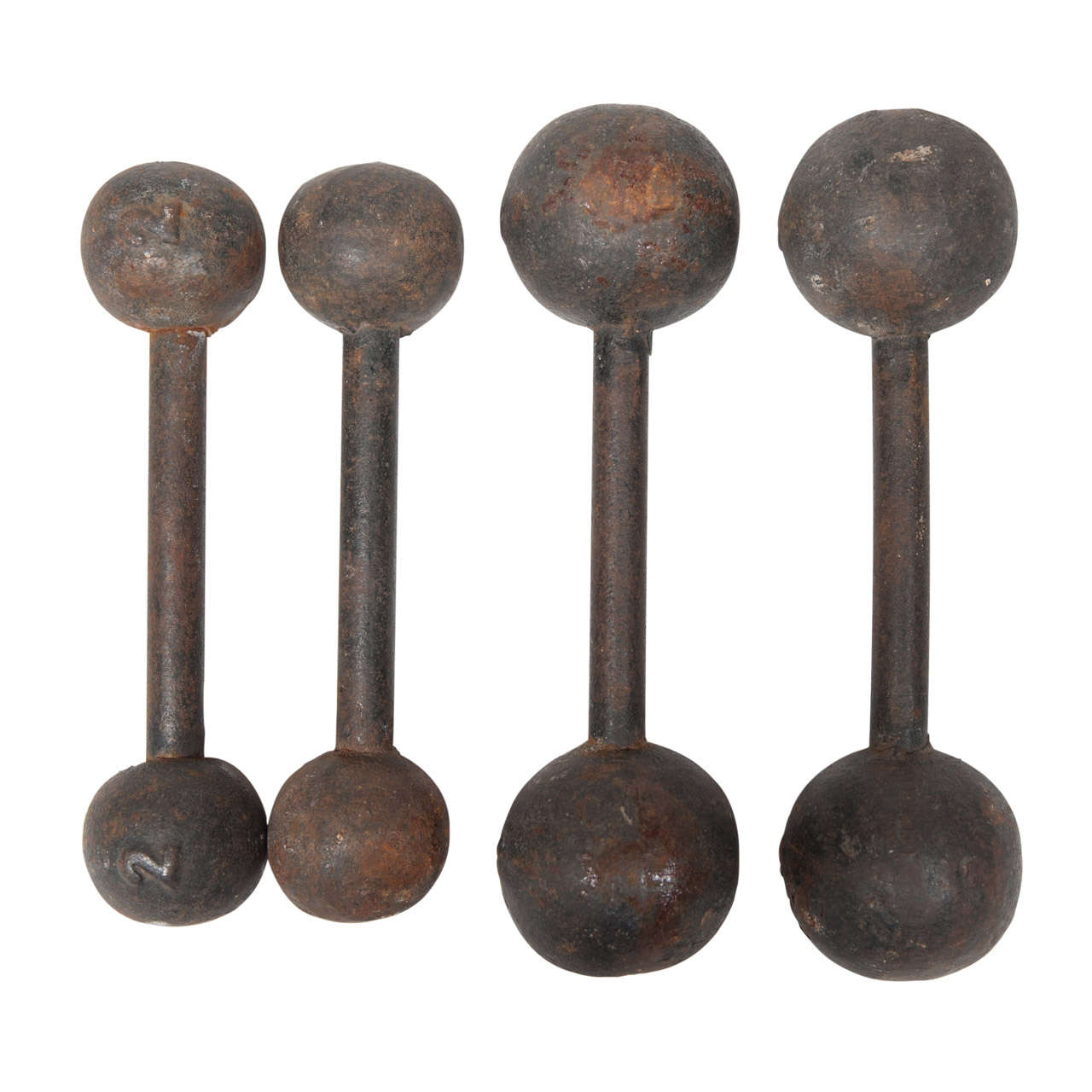 19th Century Iron Exercise Weights,  England For Sale